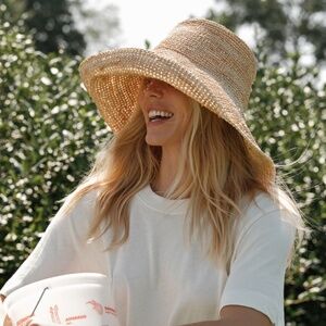 Jenni Kayne Wide Brim Raffia Hat